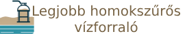 Legjobb homokszűrős vízforgatók logo - vízforgató teszt és összehasonlítás